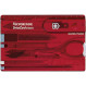 Мультитул VICTORINOX Swisscard Classic Red Transparent (0.7100.T)