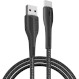 Кабель COLORWAY PVC USB to Type-C 2.4A 1м Black (CW-CBUC034-BK)
