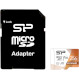 Карта пам\'яті SILICON POWER microSDXC Superior Pro Colorful 256GB UHS-I U3 V30 A1 Class 10 + SD-adapter (SP256GBSTXDU3V20AB)