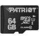 Карта пам\'яті PATRIOT microSDXC LX 64GB UHS-I Class 10 (PSF64GMDC10)