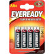 Батарейка EVEREADY Super Heavy Duty AA 4шт/уп