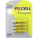 Аккумулятор PKCELL Rechargeable AAA 600mAh 4шт/уп (6942449545367)