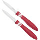 Нож кухонный для томатов TRAMONTINA Cor & Cor Red 76мм 2шт (23461/273)