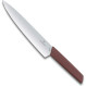 Шеф-ніж для м\'яса VICTORINOX Swiss Modern Carving Burgundy 220мм (6.9016.221B)