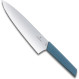 Шеф-нож для разделки VICTORINOX SwissModern Carving Blue 200мм (6.9016.202B)