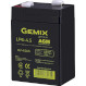 Акумуляторна батарея GEMIX LP6-4.5 (6В, 4.5Агод)