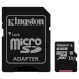 Карта пам\'яті KINGSTON microSDXC 64GB UHS-I Class 10 + SD-adapter (SDC10G2/64GB)