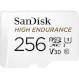 Карта пам\'яті SANDISK microSDXC High Endurance 256GB UHS-I U3 V30 Class 10 + SD-adapter (SDSQQNR-256G-GN6IA)