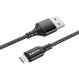 Кабель BOROFONE BX54 Ultra Bright Micro-USB 1м Black