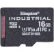 Карта памяти KINGSTON microSDHC Industrial 16GB UHS-I U3 V30 A1 Class 10 (SDCIT2/16GBSP)