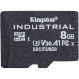 Карта памяти KINGSTON microSDHC Industrial 8GB UHS-I U3 V30 A1 Class 10 (SDCIT2/8GBSP)
