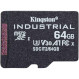 Карта пам\'яті KINGSTON microSDXC Industrial 64GB UHS-I U3 V30 A1 Class 10 (SDCIT2/64GBSP)