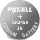 Батарейка PKCELL Lithium CR2450 5шт/уп (2000000218038)