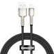 Кабель BASEUS Cafule Metal Data Cable USB for Lightning 1м Black (CALJK-A01)