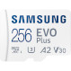 Карта пам\'яті SAMSUNG microSDXC EVO Plus 256GB UHS-I U3 V30 A2 Class 10 + SD-adapter (MB-MC256KA/EU)