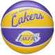 Міні-м\'яч баскетбольний WILSON NBA Team Retro Mini Los Angeles Lakers Size 3 (WTB3200XBLAL)