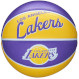 Мини-мяч баскетбольный WILSON NBA Team Retro Mini Los Angeles Lakers Size 3 (WTB3200XBLAL)