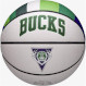 Мяч баскетбольный WILSON NBA Team City Edition Milwaukee Bucks Size 7 (WZ4003917XB7)