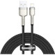 Кабель BASEUS Cafule Metal Data Cable USB for Lightning 2м Black (CALJK-B01)