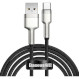 Кабель BASEUS Cafule Metal Data Cable USB to Type-C 66W 2м Black (CAKF000201)