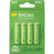 Аккумулятор GP ReCyko AA 2600mAh 4шт/уп (GP270AAHCE-2EB4)