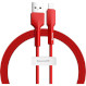 Кабель BASEUS Silica Gel Cable USB for Lightning 1м Red (CALGJ-09)