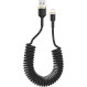 Кабель COLORWAY Spiral USB to Lightning 1м Black (CW-CBUL051-BK)