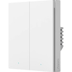Розумний вимикач AQARA Smart Wall Switch H1 2-gang White (WS-EUK04-WH)