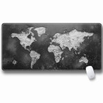 Коврик для мыши VOLTRONIC Карта Мира 300x700 Black/Gray (SJDT-18)