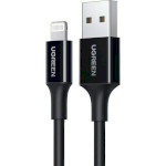 Кабель UGREEN US155 USB2.0 AM/Lightning 1м Black (80822)