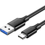 Кабель UGREEN US184 USB-A to Type-C QC3.0 2м Black (20884)