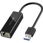 Сетевой адаптер UGREEN CR111 USB 3.0 Gigabit Ethernet Adapter Black (20256)