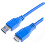 Кабель PROLOGIX USB 3.0 AM/MicroBM 3м Blue
