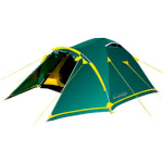 Палатка 3-местная TRAMP Stalker 3 v2 Green (TRT-076)