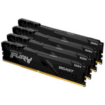 Модуль пам'яті KINGSTON FURY Beast DDR4 3200MHz 64GB Kit 4x16GB (KF432C16BB1K4/64)