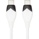 Кабель POWERPLANT USB Type-C 1м White (CA913282)