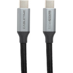 Кабель CABLETIME USB3.1 Type-C 10Gbps, 100W, 4K/60Hz 1м (CA913312)