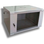 Настенный шкаф 19" HYPERNET WMNC66-4U-Flat-AC (4U, 600x600мм, RAL7035)