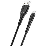 Кабель USAMS US-SJ365 U35 Data and Charging Micro Cable 1м Black (SJ365USB01)