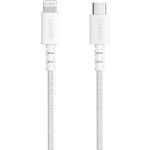 Кабель ANKER Powerline Select+ USB-C to Lightning 0.9м White (A8617G21)