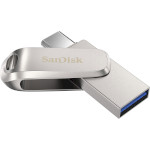 Флешка SANDISK Ultra Dual Luxe 256GB USB+Type-C3.2 Silver (SDDDC4-256G-G46)