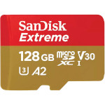 Карта памяти SANDISK microSDXC Extreme for Mobile Gaming 128GB UHS-I U3 V30 A2 Class 10 (SDSQXAA-128G-GN6GN)