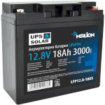 Аккумуляторная батарея MERLION LiFePO4 LFP12.8-18US (12.8В, 18Ач, 4S1P/BMS 20A)