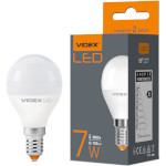Лампочка LED VIDEX G45 E14 7W 3000K 220V (VL-G45E-07143)