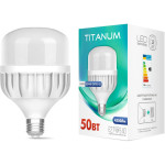 Лампочка LED TITANUM A138 E27 50W 6500K 220V (TL-HA138-50276)