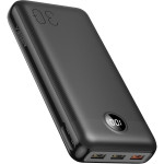 Повербанк VEGER L30 1xUSB-C, 3xUSB-A, PD20W, QC3.0 30000mAh Black