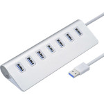 USB хаб VOLTRONIC USB3.0 7-port White