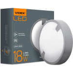 Светильник с датчиком движения VIDEX VL-BH12R-185-S 18W 5000K
