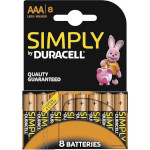 Батарейка DURACELL Simply AAA 8шт/уп (5006963)