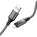 Кабель BOROFONE BU32 Exclusive USB to Lightning 1.2м Black